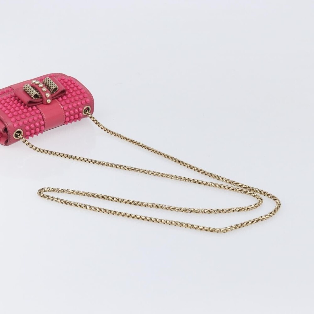 Christian Louboutin Sweet Charity Spiked Leather Mini - Picture 7 of 16